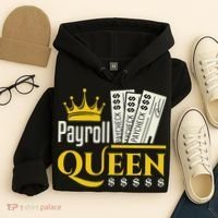 Payroll Queen Accounting Accountant Clerk Manager Hoodie thumb 4