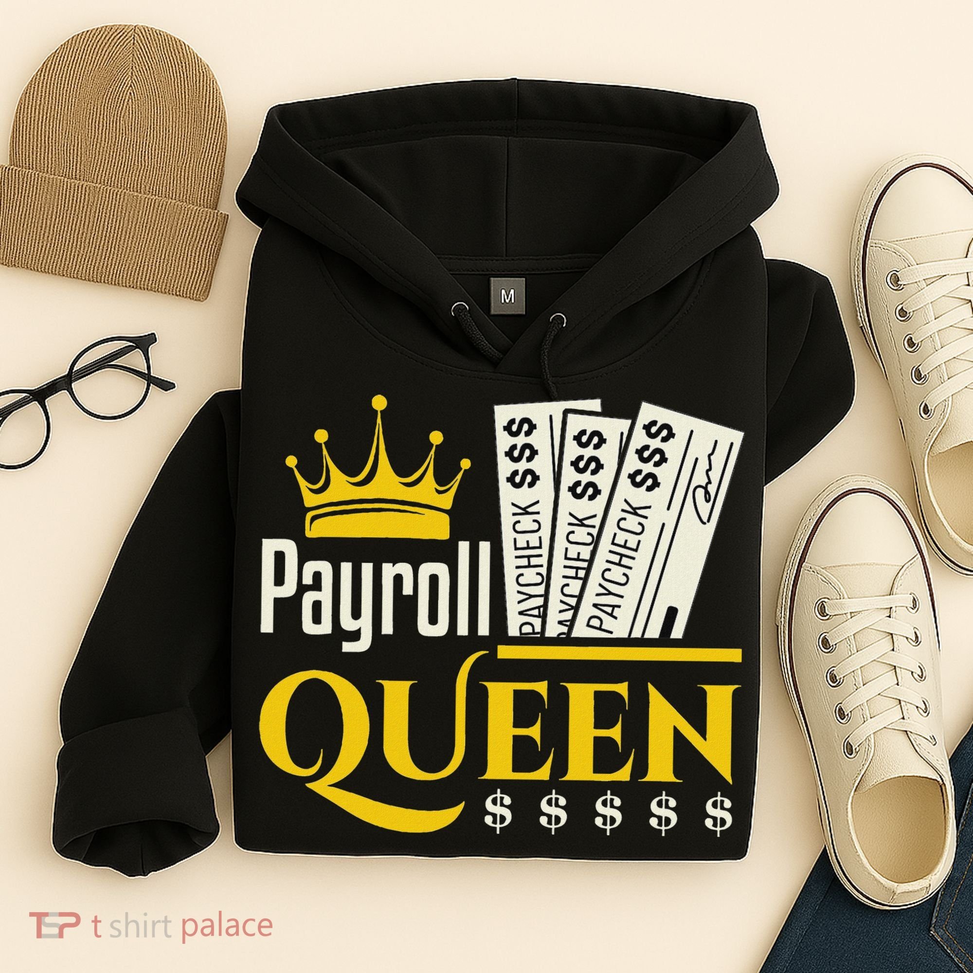 Payroll Queen Accounting Accountant Clerk Manager Hoodie