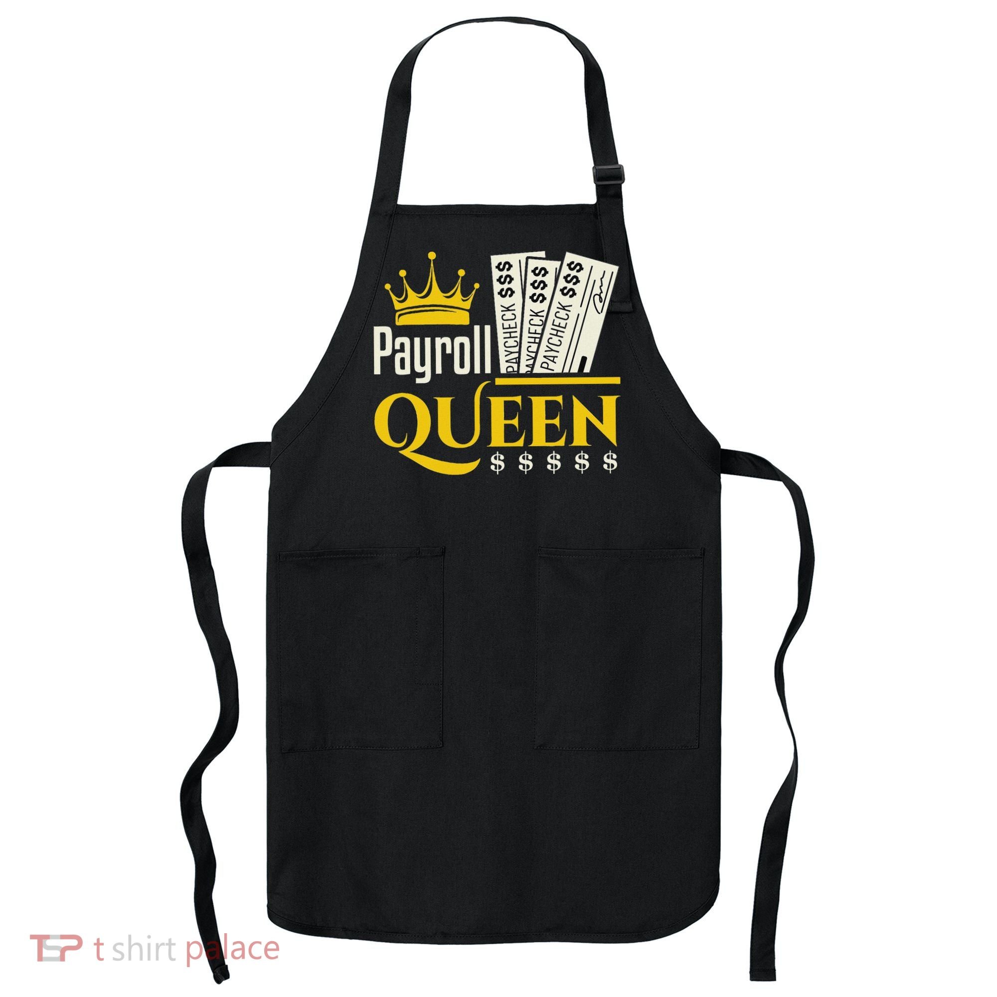 Payroll Queen Accounting Accountant Clerk Manager Apron