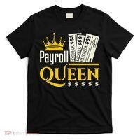 Payroll Queen Accounting Accountant Clerk Manager T-Shirt thumb 0