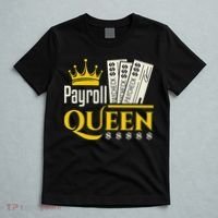Payroll Queen Accounting Accountant Clerk Manager T-Shirt thumb 5