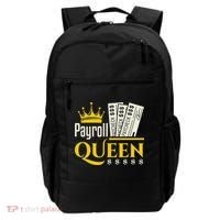 Payroll Queen Accounting Accountant Clerk Manager Backpack thumb 0