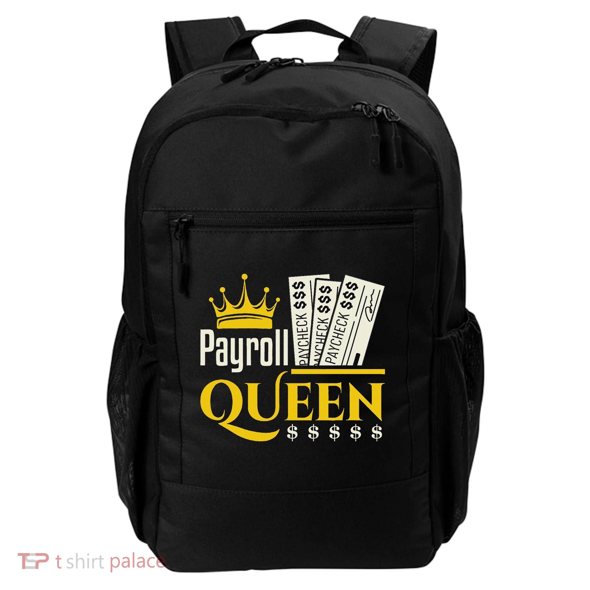Payroll Queen Accounting Accountant Clerk Manager Backpack