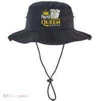 Payroll Queen Accounting Accountant Clerk Manager Bucket Hat thumb 0