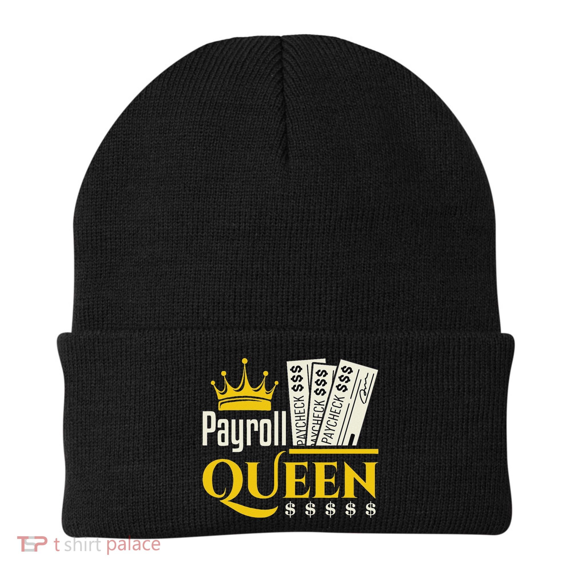 Payroll Queen Accounting Accountant Clerk Manager Beanie