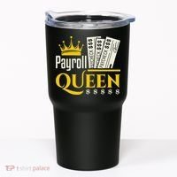 Payroll Queen Accounting Accountant Clerk Manager Tumbler thumb 0