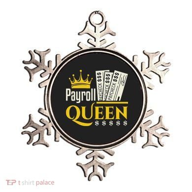 Payroll Queen Accounting Accountant Clerk Manager Ornament