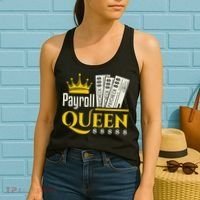 Payroll Queen Accounting Accountant Clerk Manager Women's Tank Top thumb 2