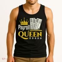 Payroll Queen Accounting Accountant Clerk Manager Tank Top thumb 3