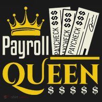 Payroll Queen Accounting Accountant Clerk Manager Tank Top thumb 6