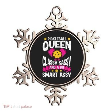 Pickleball Queen Classy Sassy And A Bit Smart Assy Ornament