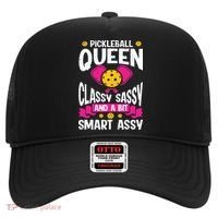 Pickleball Queen Classy Sassy And A Bit Smart Assy Hat thumb 0