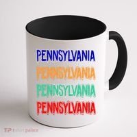 Pennsylvania Quad Logo Coffee Mug thumb 1