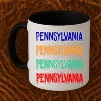 Pennsylvania Quad Logo Coffee Mug thumb 2