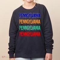 Pennsylvania Quad Logo Women's Sweatshirt thumb 0