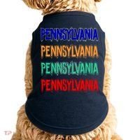 Pennsylvania Quad Logo Doggie Tank thumb 0