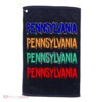 Pennsylvania Quad Logo Golf Towel thumb 0