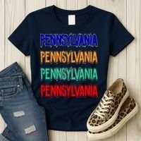 Pennsylvania Quad Logo Women's T-Shirt thumb 3