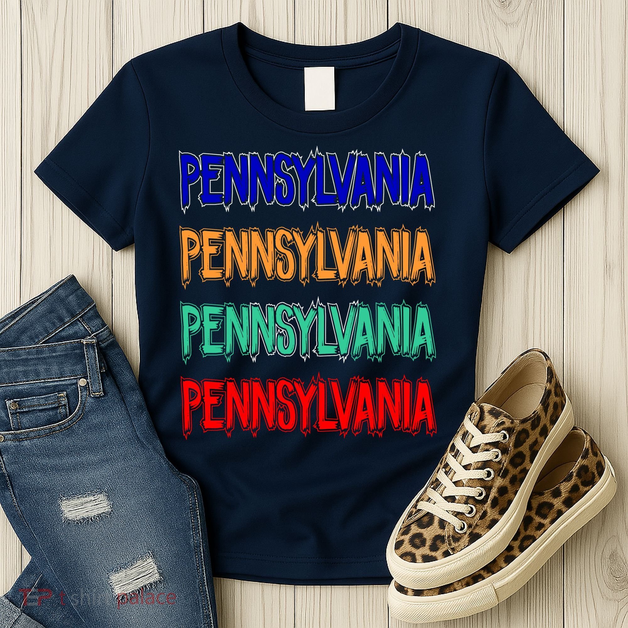 Pennsylvania Quad Logo Women's T-Shirt