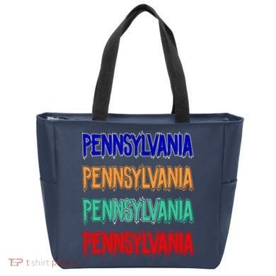 Pennsylvania Quad Logo Tote Bag