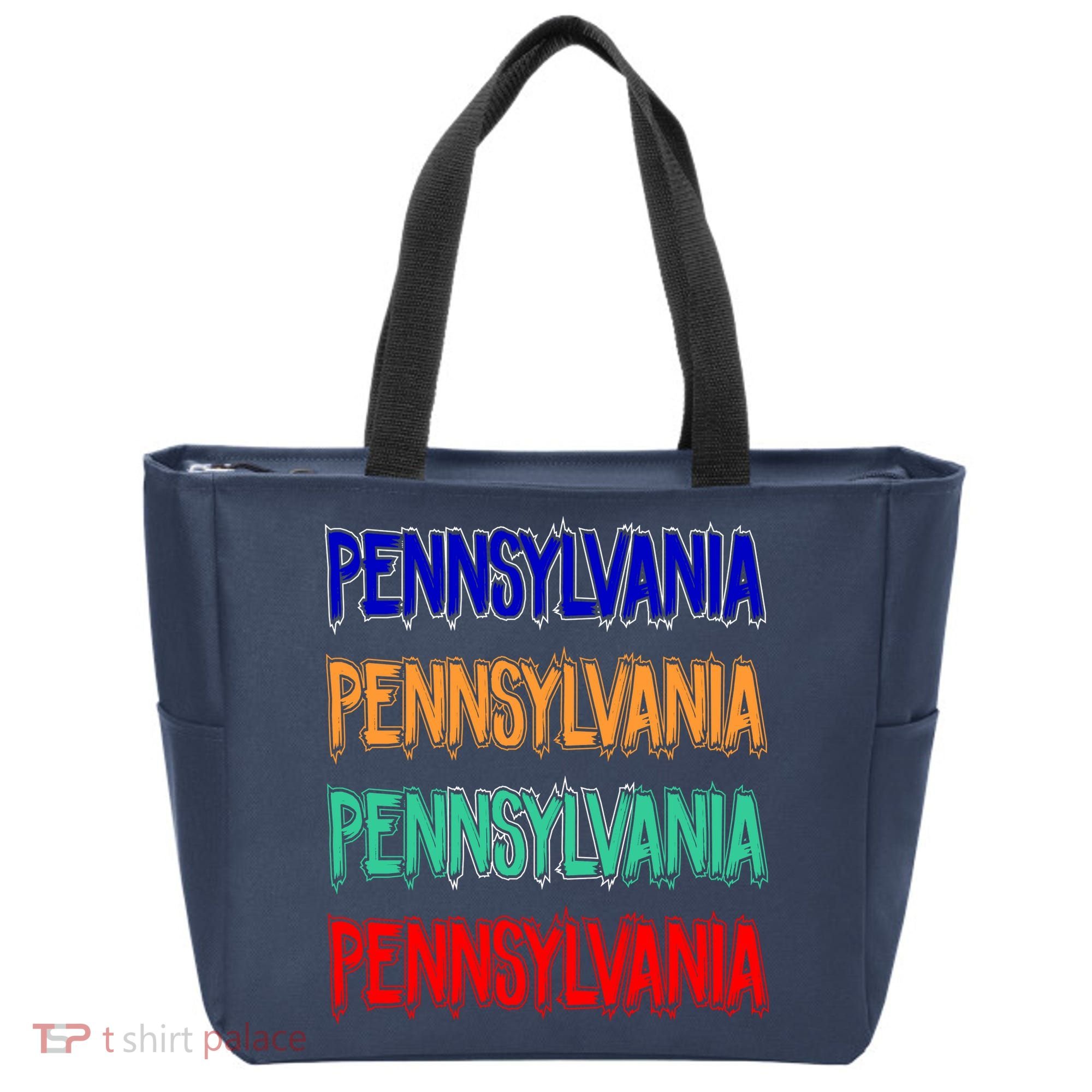 Pennsylvania Quad Logo Tote Bag