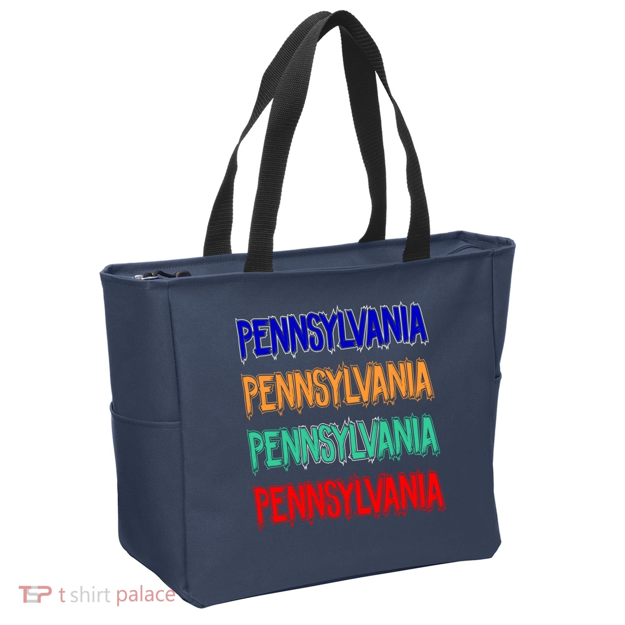 Pennsylvania Quad Logo Tote Bag
