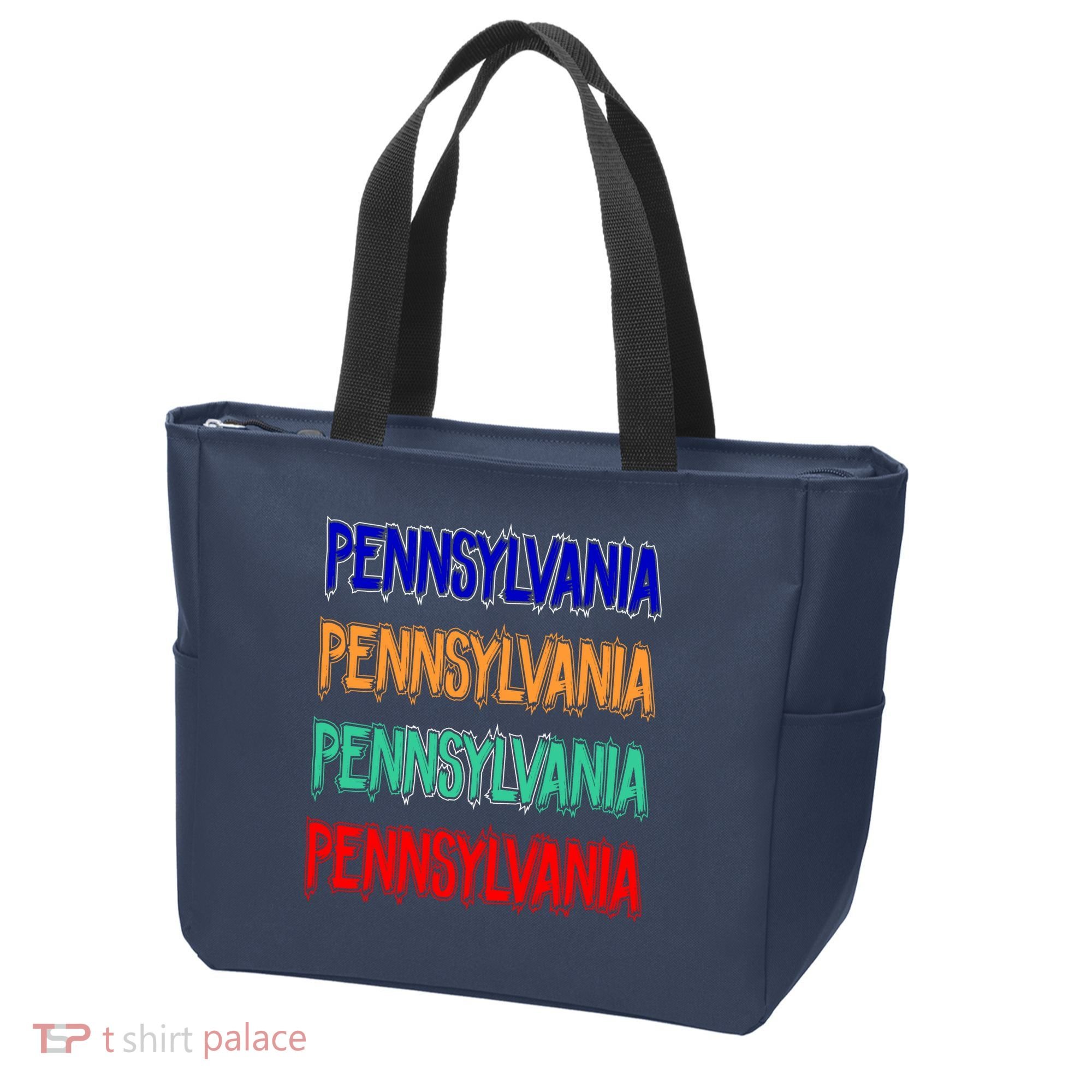 Pennsylvania Quad Logo Tote Bag