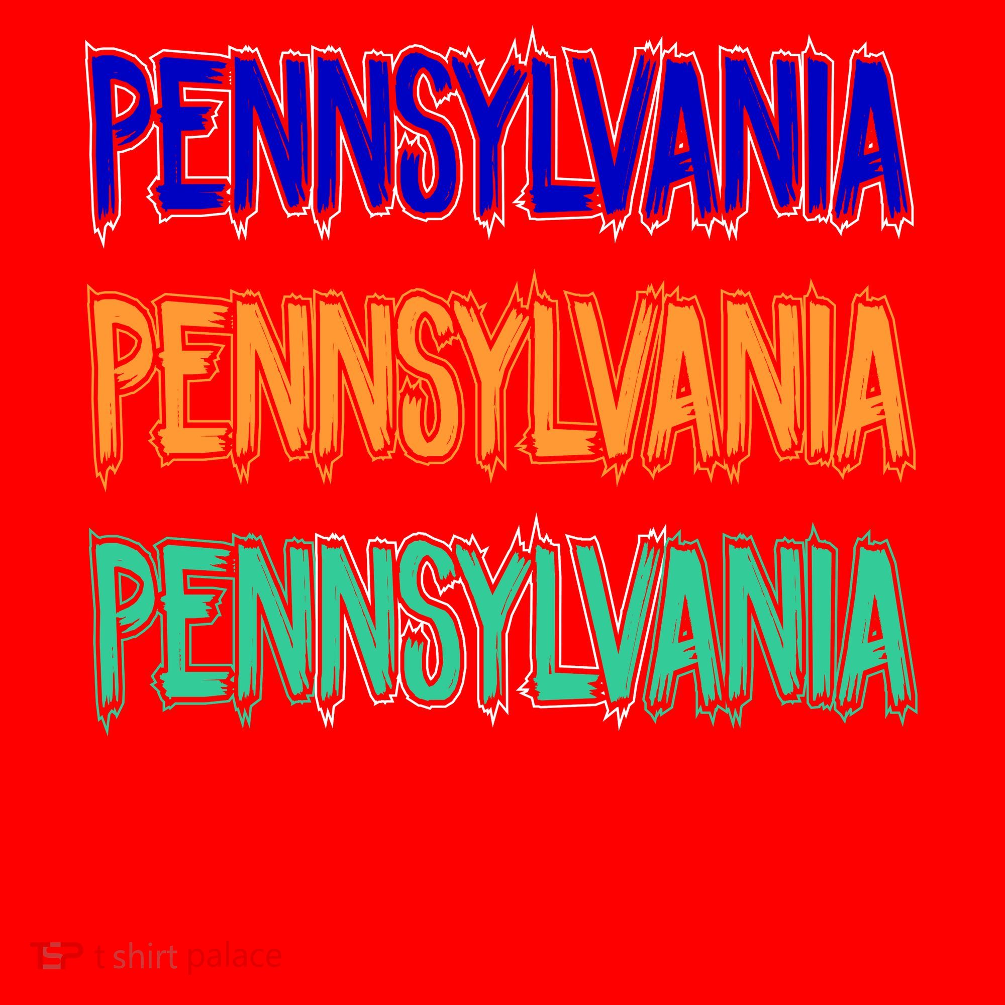 Pennsylvania Quad Logo Santa Hat
