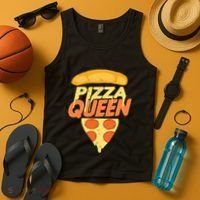 Pizza Queen Tank Top thumb 4