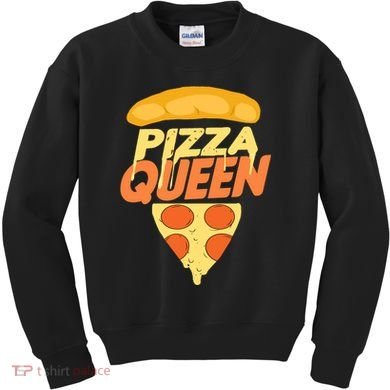 Pizza Queen Kids Sweatshirt