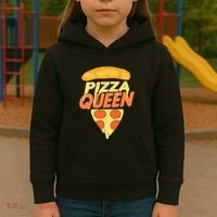 Pizza Queen Kids Hoodie thumb 3