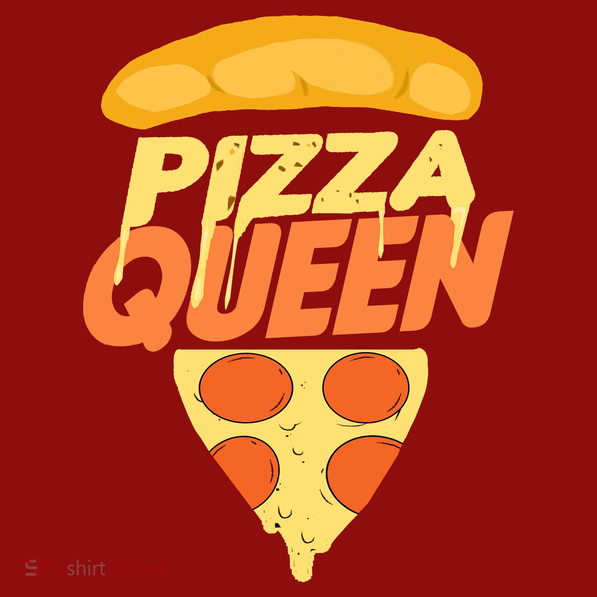 Pizza Queen Long Sleeve Shirt