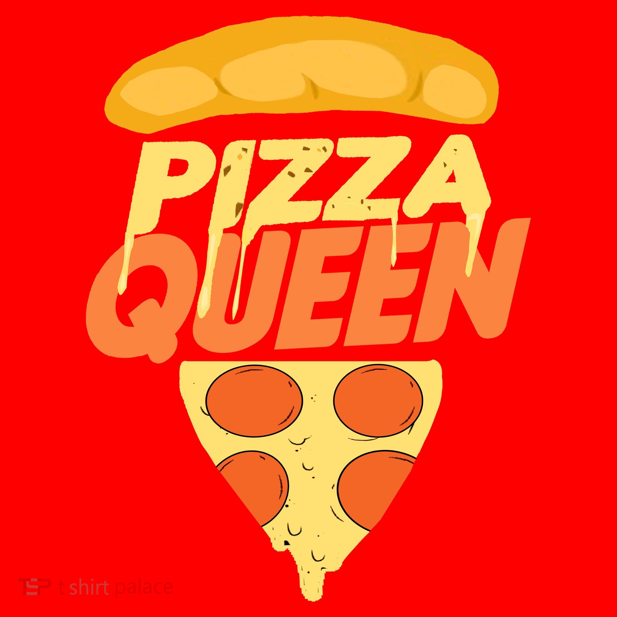 Pizza Queen Santa Hat