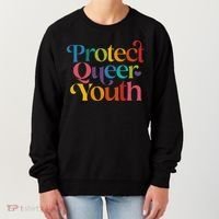 Protect Queer Pride Lgbtq Women's Sweatshirt thumb 0