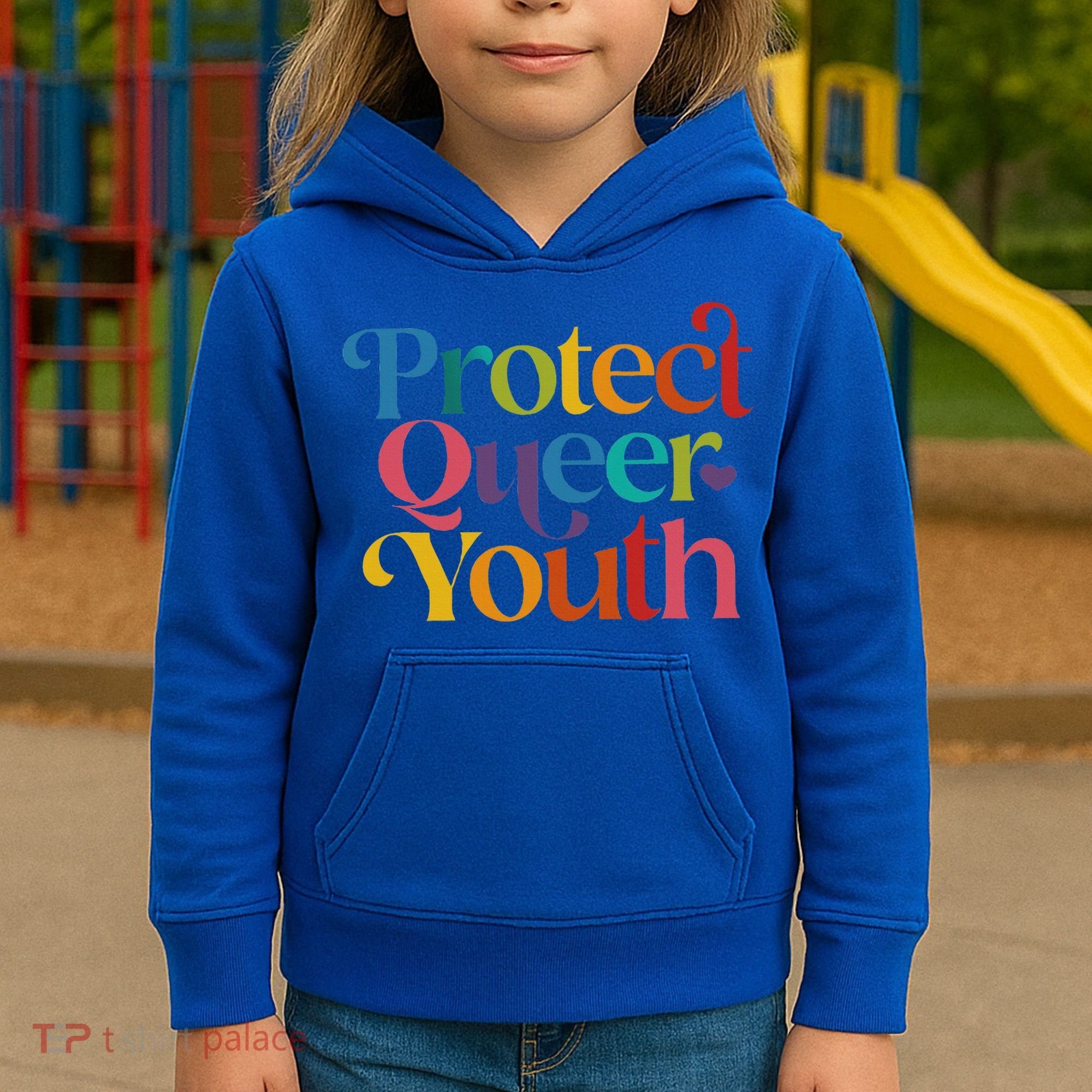 Protect Queer Pride Lgbtq Kids Hoodie