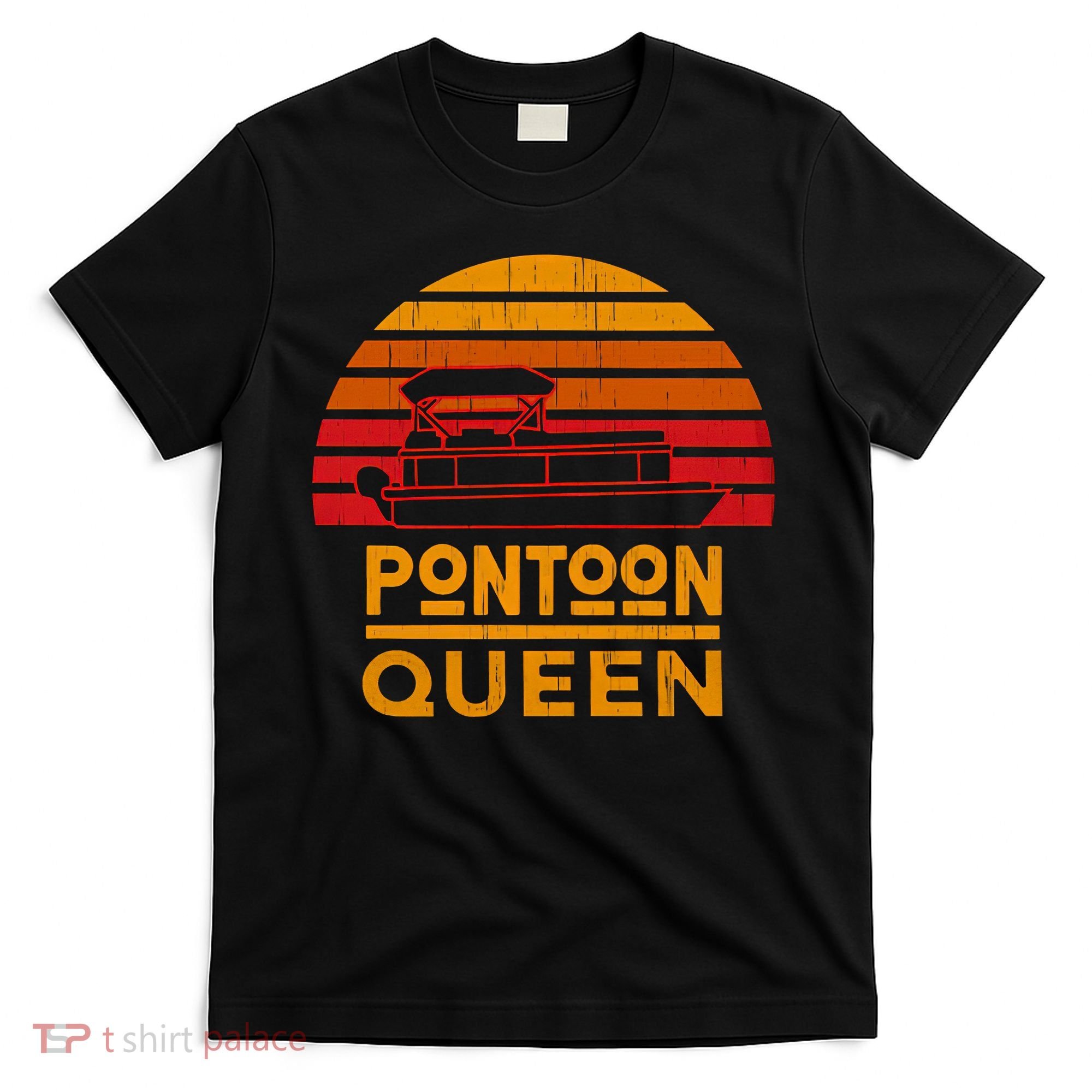 Pontoon Queen Vintage T-Shirt
