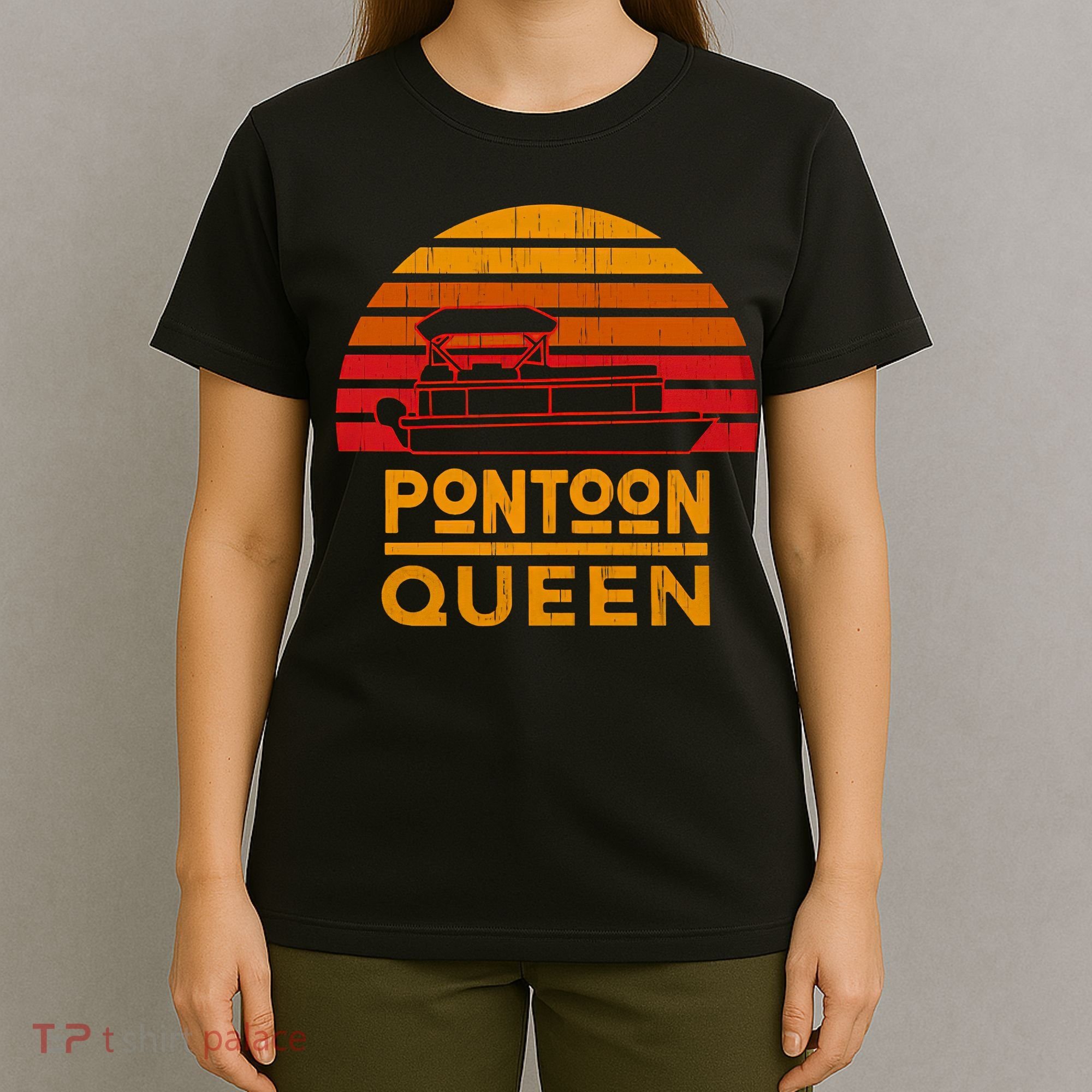 Pontoon Queen Vintage T-Shirt