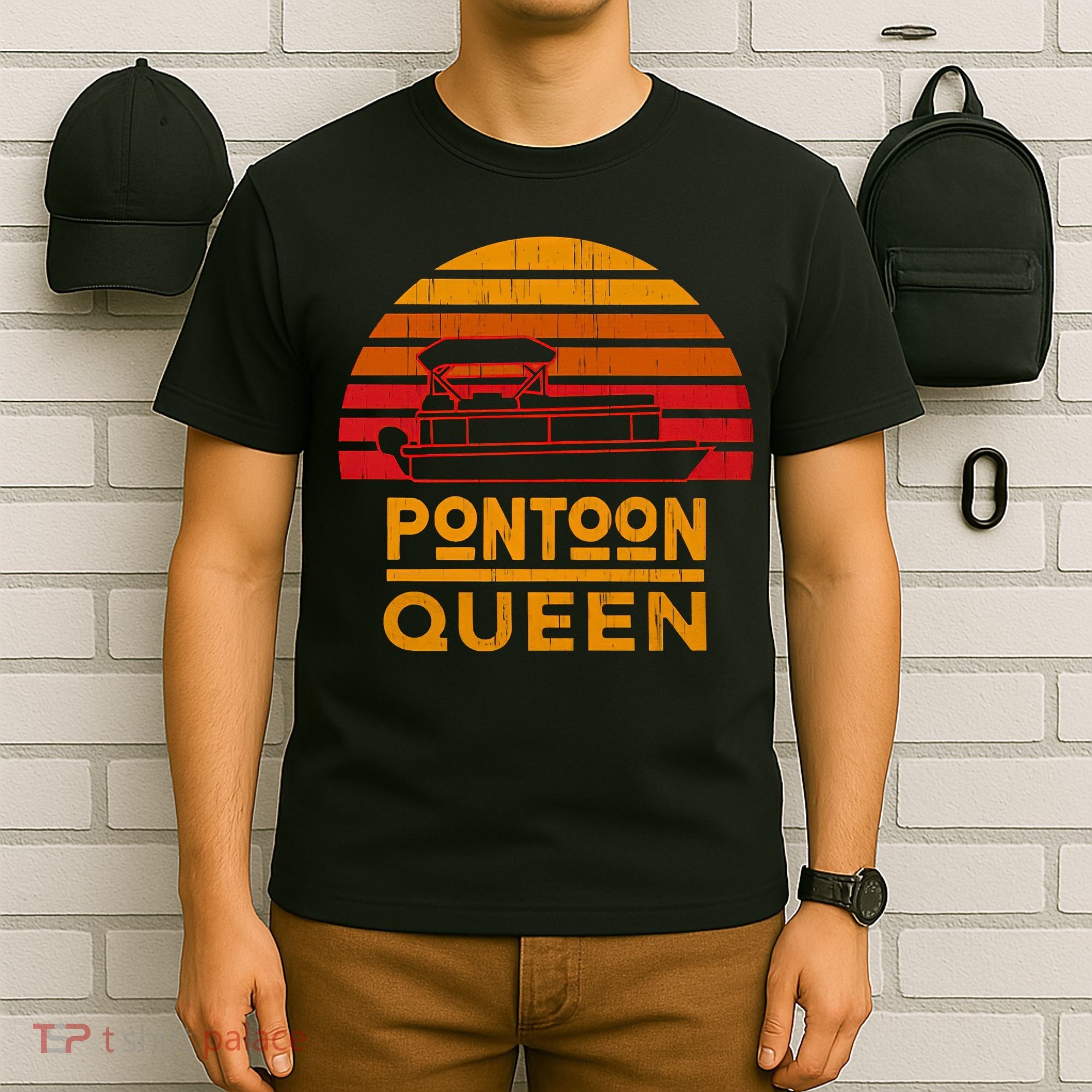 Pontoon Queen Vintage T-Shirt