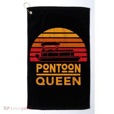 Pontoon Queen Vintage Golf Towel