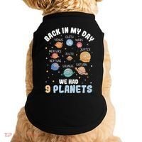 Pluto Quote We Had 9 Planets Galaxy Solar System Science Doggie Tank thumb 0