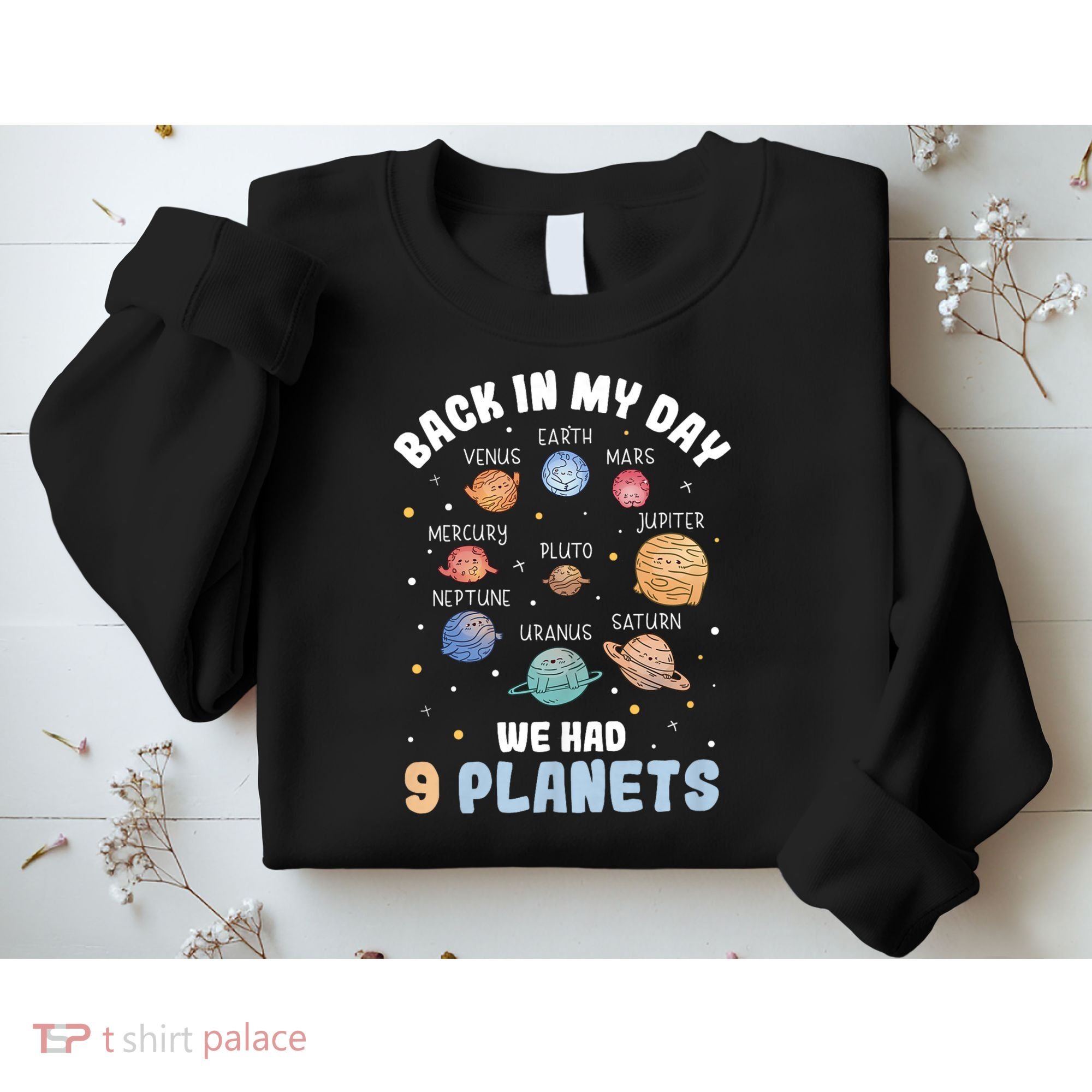 Pluto Quote We Had 9 Planets Galaxy Solar System Science Sweatshirt