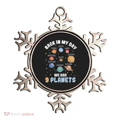 Pluto Quote We Had 9 Planets Galaxy Solar System Science Ornament