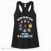 Pluto Quote We Had 9 Planets Galaxy Solar System Science Women's Tank Top thumb 0