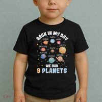 Pluto Quote We Had 9 Planets Galaxy Solar System Science Toddler T-Shirt thumb 2