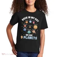 Pluto Quote We Had 9 Planets Galaxy Solar System Science Kids T-Shirt thumb 2