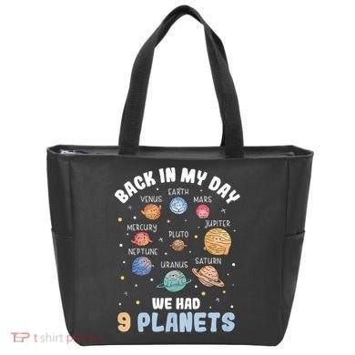 Pluto Quote We Had 9 Planets Galaxy Solar System Science Tote Bag