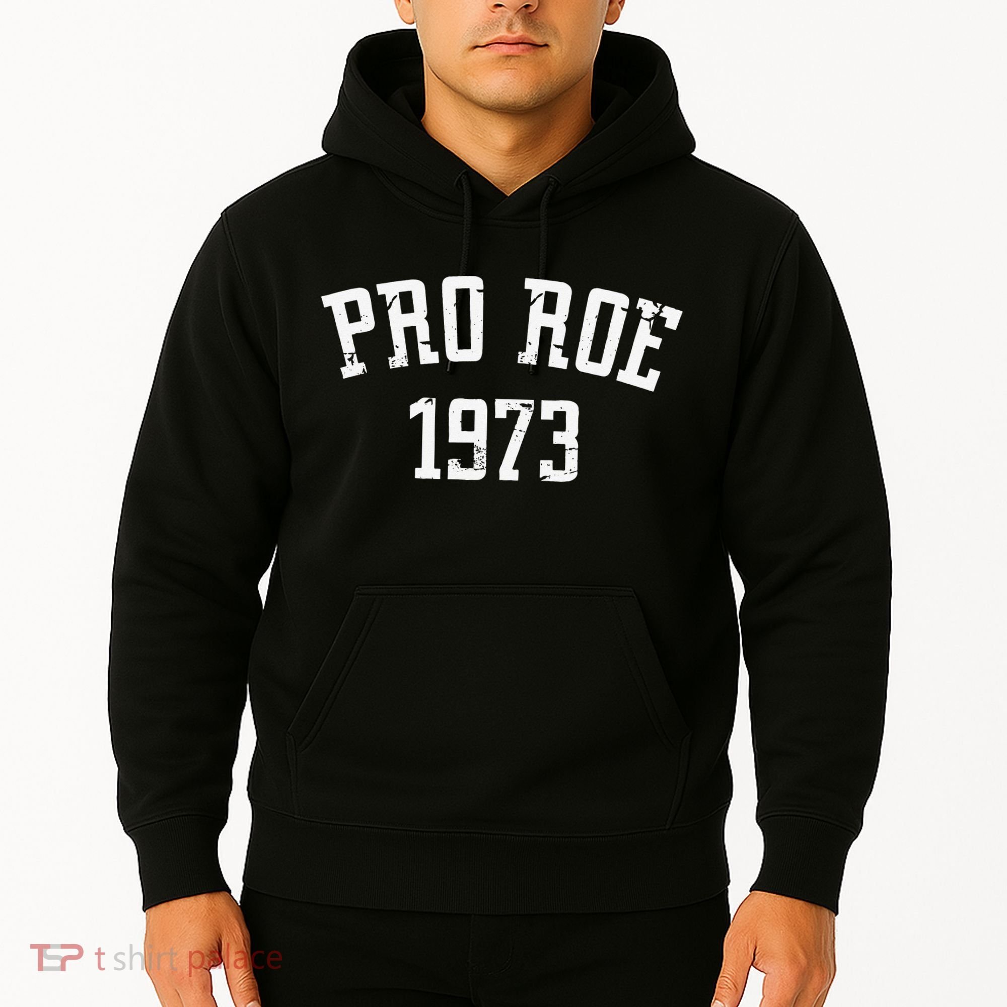Pro Roe 1973 Distressed Hoodie