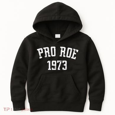 Pro Roe 1973 Distressed Kids Hoodie