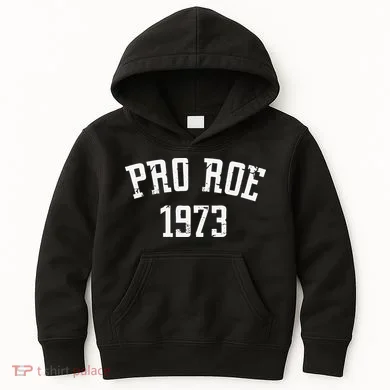 Pro Roe 1973 Distressed Kids Hoodie