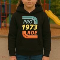 Pro Roe 1973 Roe Vs Wade Pro Choice Kids Hoodie thumb 3